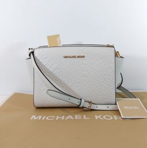 NWT MICHAEL KORS SELMA MEDIUM MESSENGER CROSSBODY